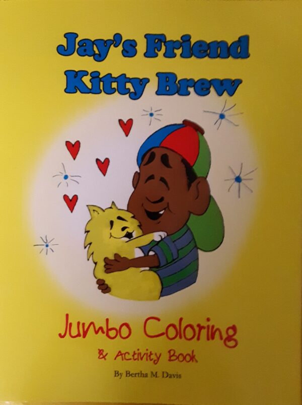 Jay's Friend Kitty Brew Jumbo Coloring & Activity Book